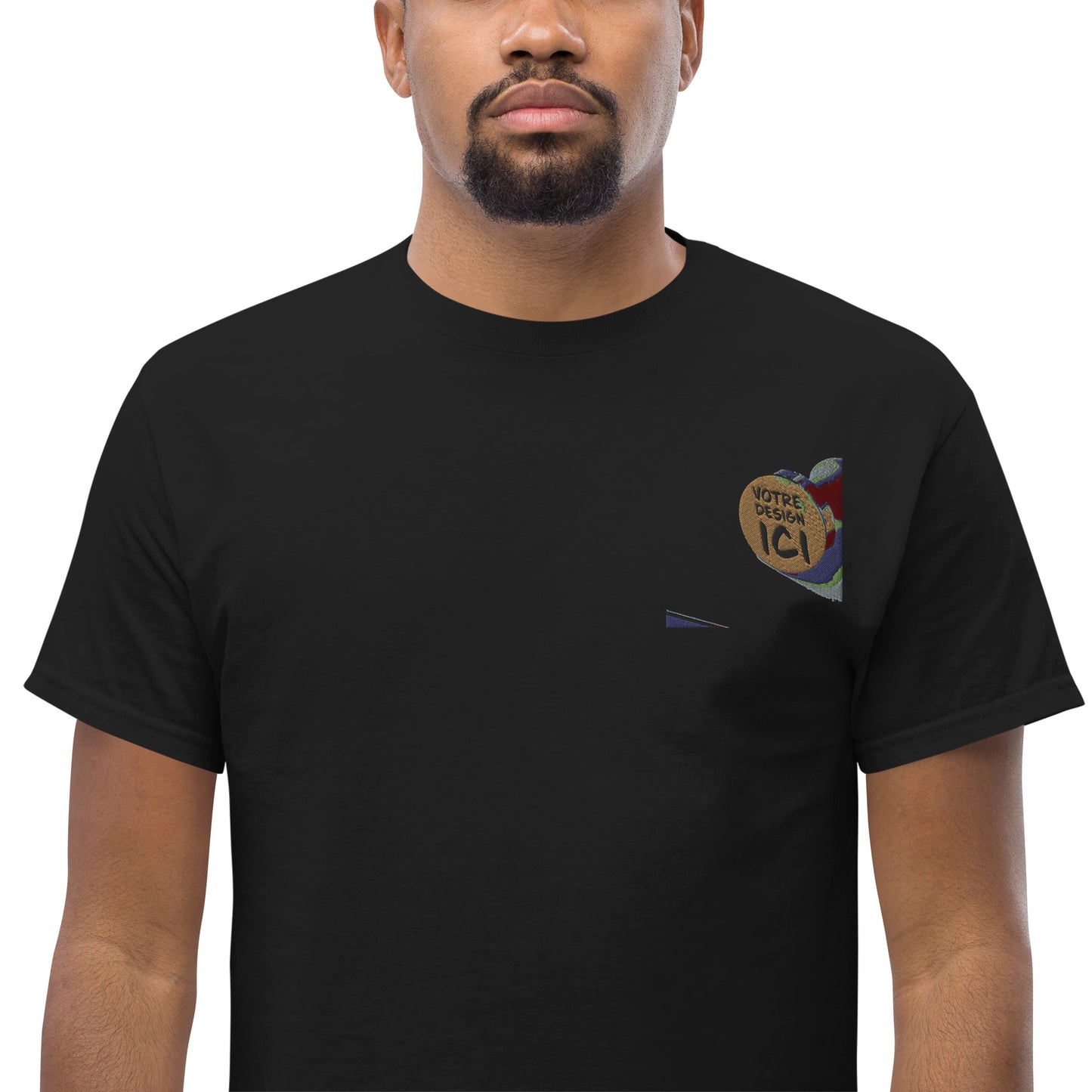 T-shirt classique homme Broderie à personnaliser