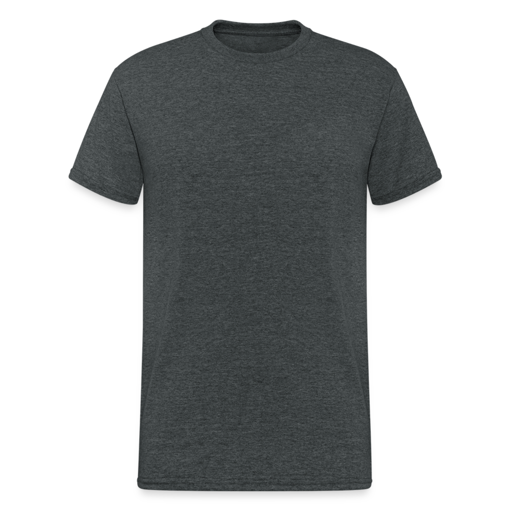 T-shirt Gildan épais homme - gris foncé chiné