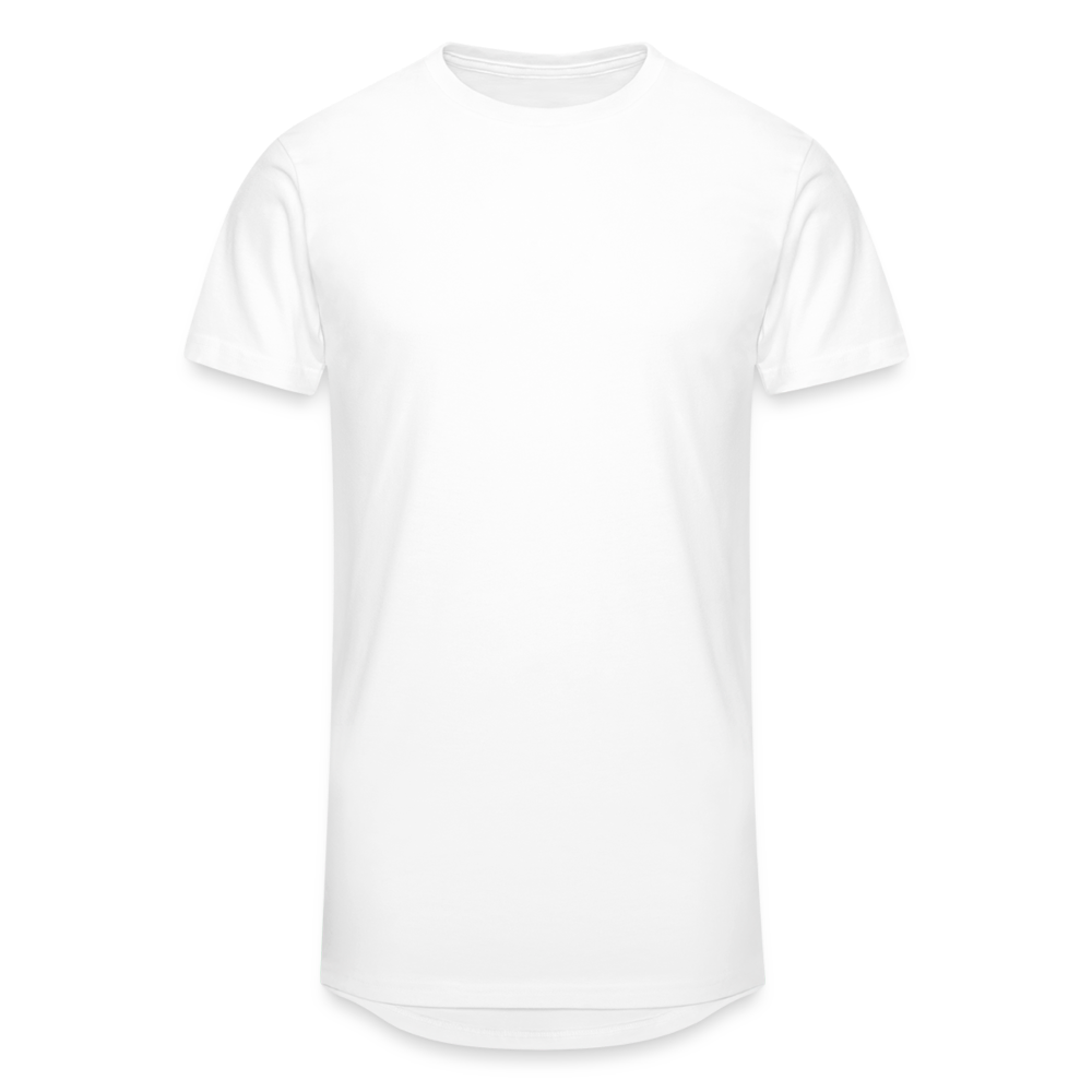 T-shirt long Homme - blanc