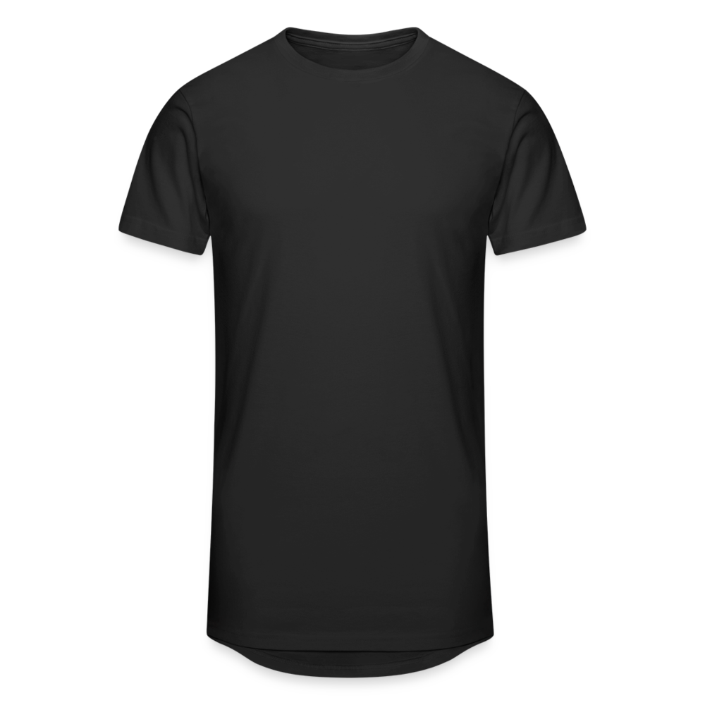 T-shirt long Homme - noir