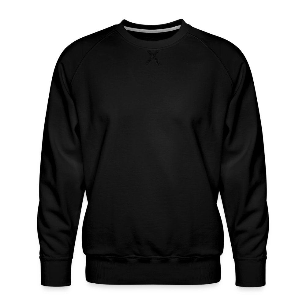 Sweat ras-du-cou Premium Homme - noir
