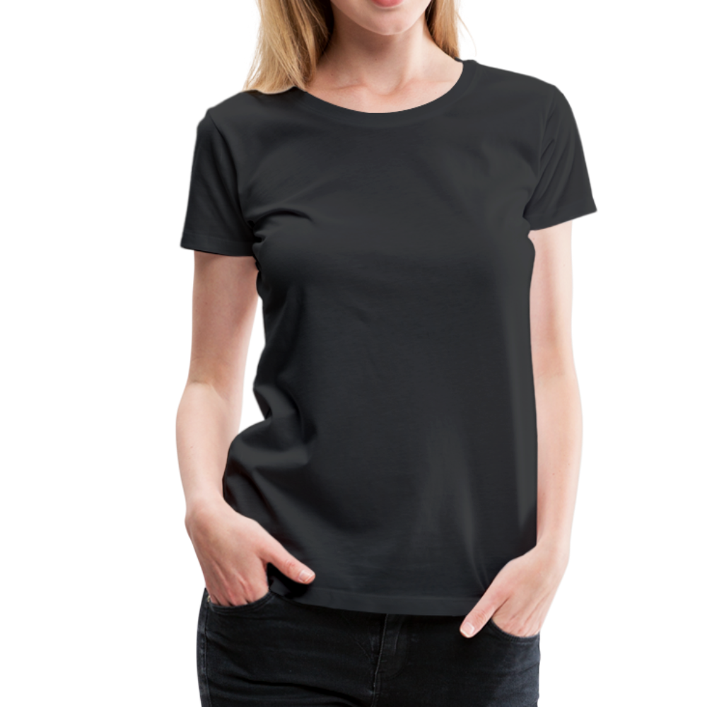 T-shirt Premium Femme - noir