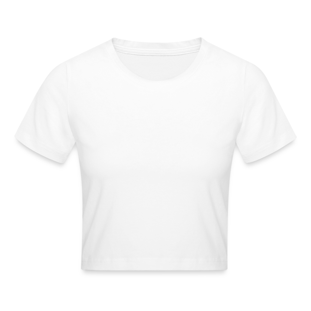 Crop top - blanc