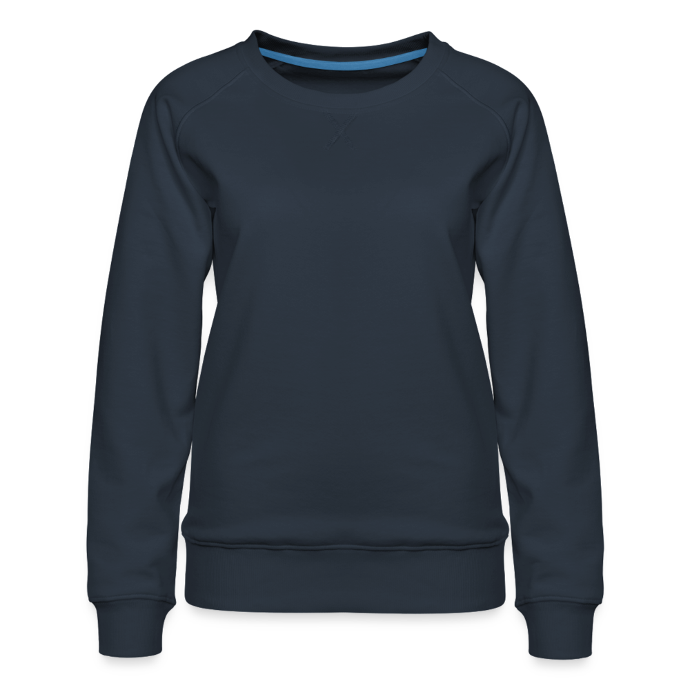 Sweat ras-du-cou Premium Femme - marine