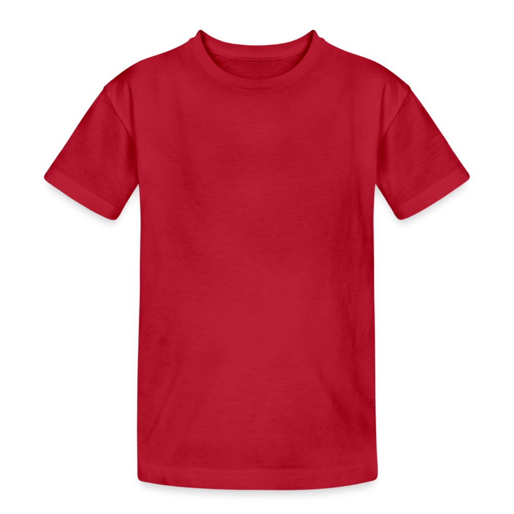 T-shirt coton épais enfant - lie de vin