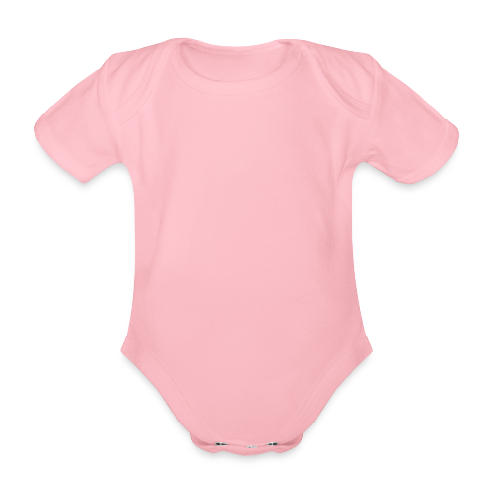 Body Bébé bio manches courtes - rose clair