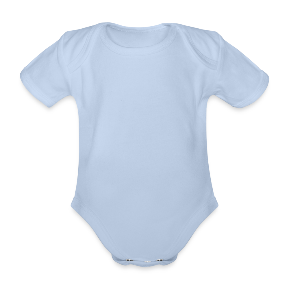 Body Bébé bio manches courtes - ciel