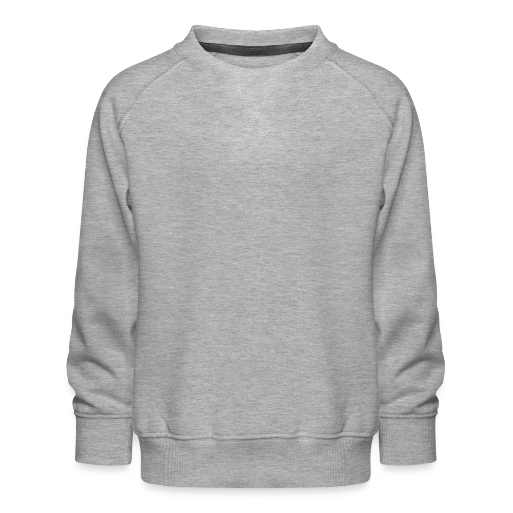 Sweat ras-du-cou Premium Enfant - gris chiné