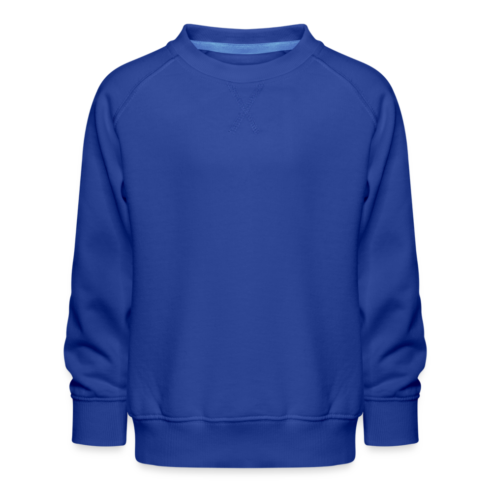 Sweat ras-du-cou Premium Enfant - bleu royal