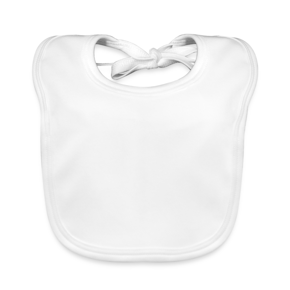 Bavoir bio Bébé - blanc