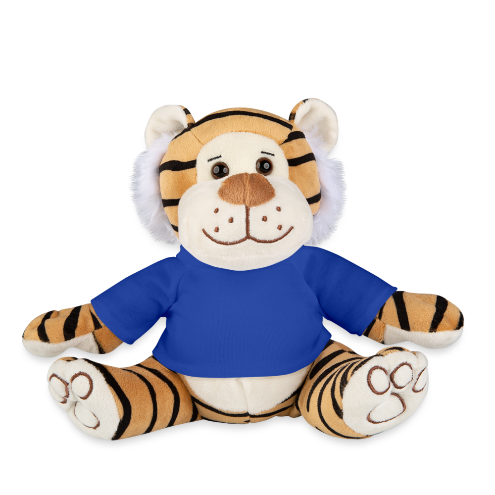 Peluche Tigre - bleu roi