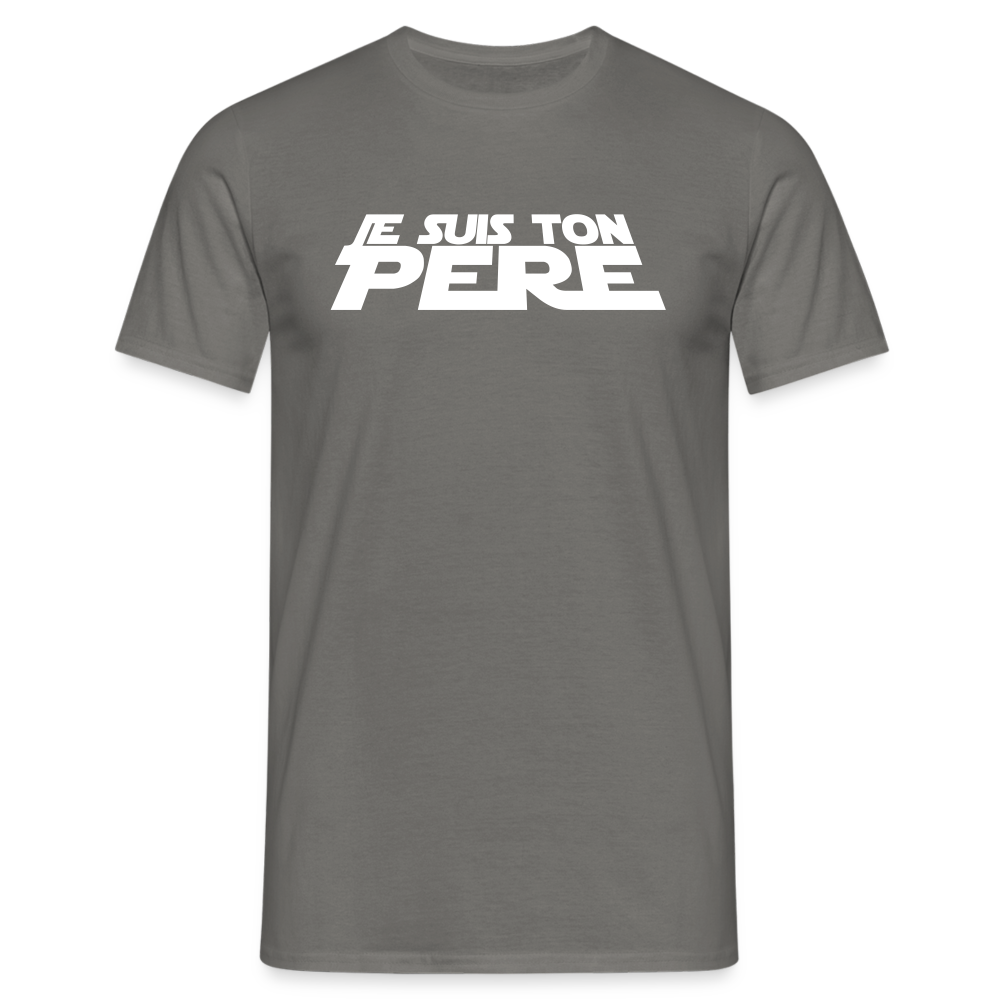 T-shirt Homme - gris graphite