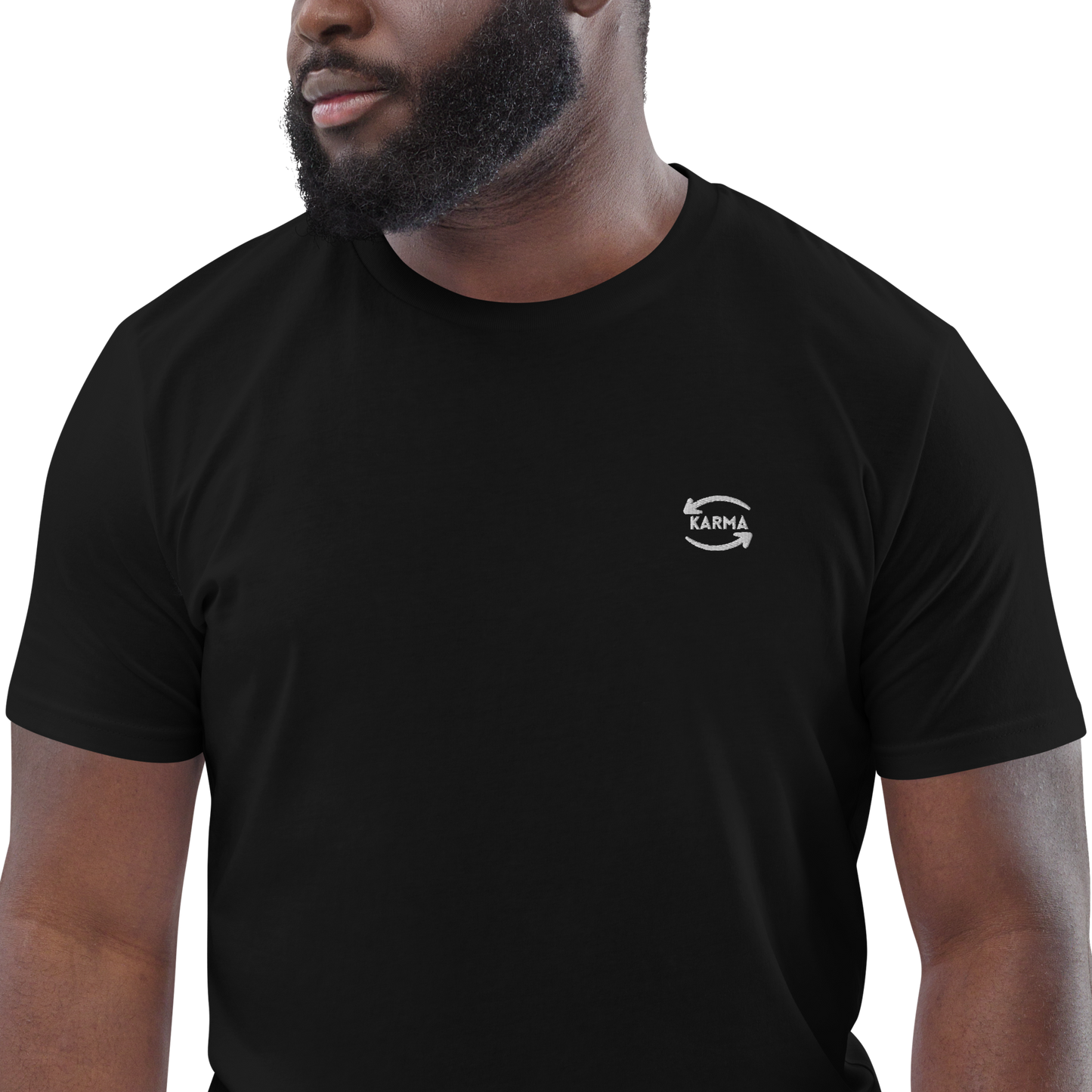 T-shirt Homme en coton biologique "KARMA"