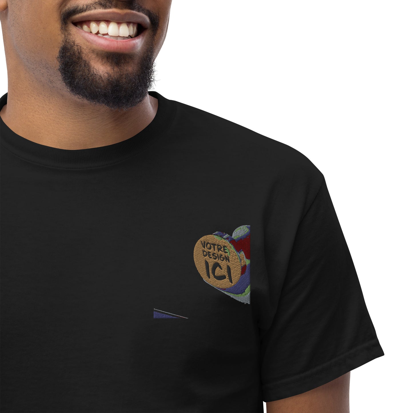 T-shirt classique homme Broderie à personnaliser