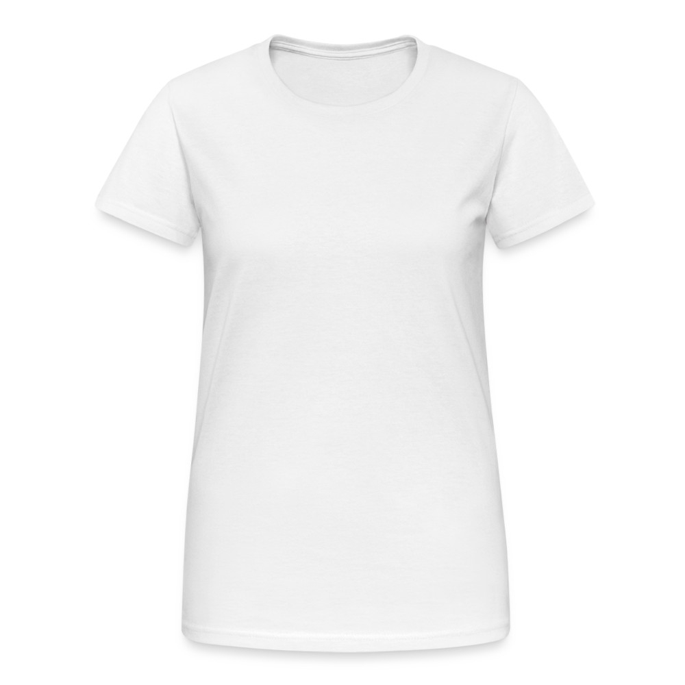 T-shirt Gildan épais femme - blanc