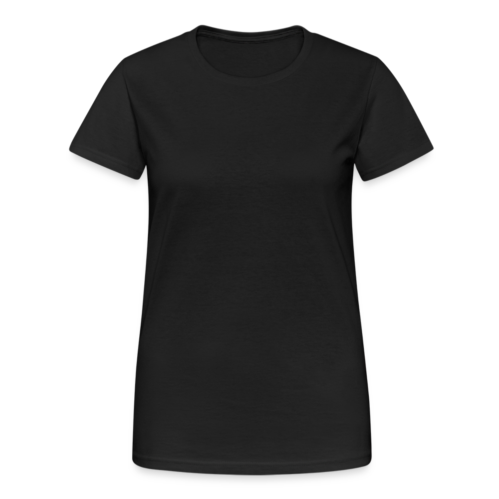 T-shirt Gildan épais femme - noir