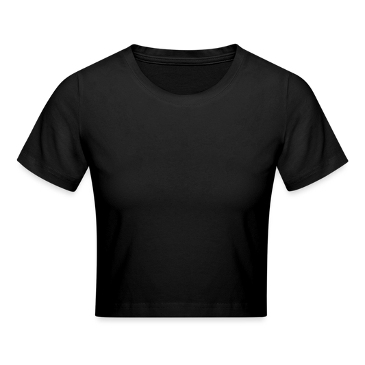 Crop top - noir