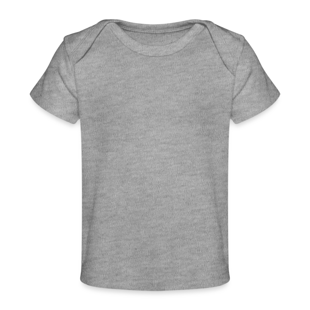 T-shirt bio Bébé - gris chiné